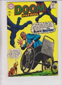 Doom Patrol #117 VF february 1968 - black vulture - silver age dc comics