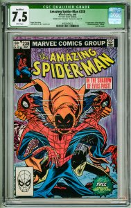 Amazing Spider-Man #238 (1983) CGC Qualified 7.5 See description Double Cover