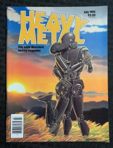 1982 July HEAVY METAL Magazine FVF 7.0 Jeff Jones / George Pratt
