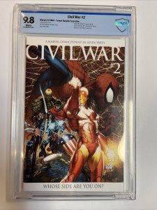 Civil War (2006) # 2 (CBCS 9.8 WP)  Turner Retailer Incentive