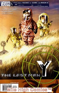 Y-THE LAST MAN (2002 Series) #12 Very Good Comics Book