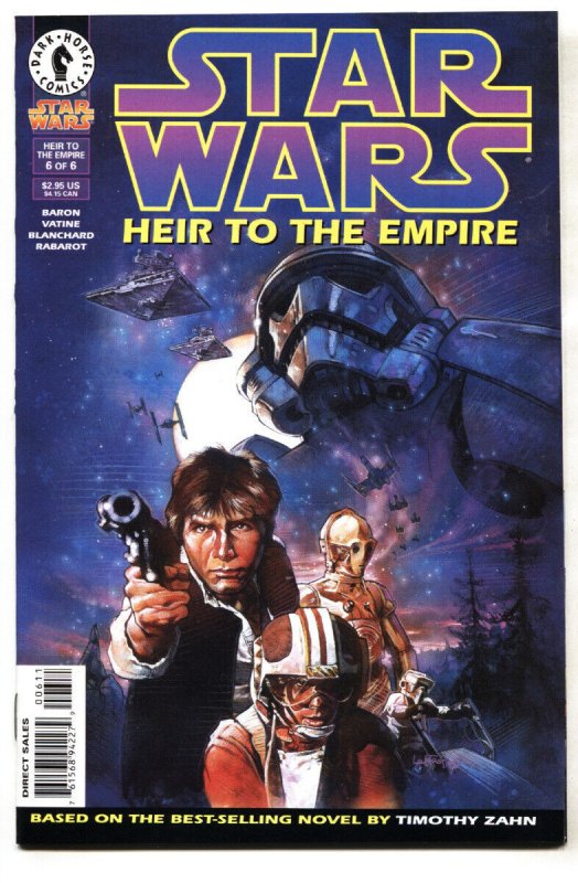 Star Wars: Heir to the Empire #6 Dark Horse comic book 1995