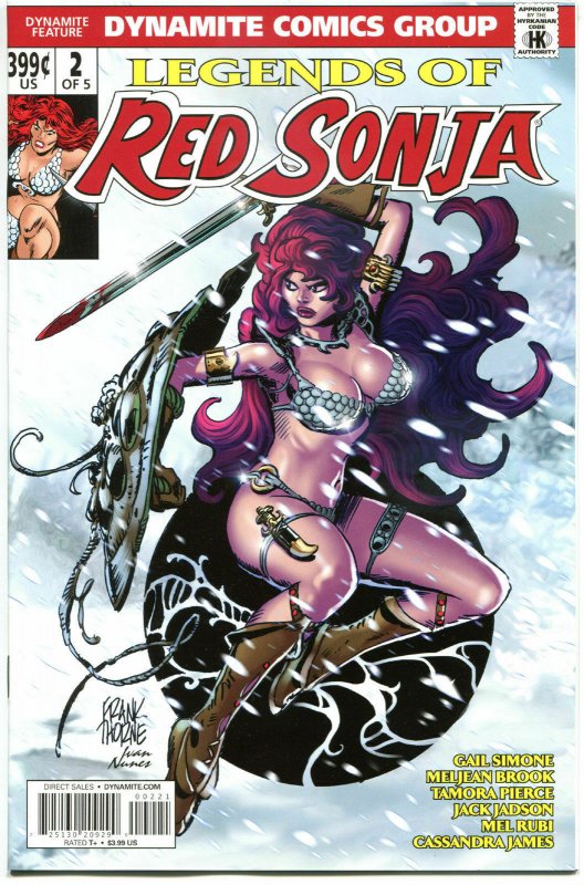 LEGENDS of RED SONJA #2, NM-, She-Devil, Sword,  Thorne, 2013, more RS in store