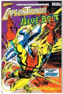 CAPTAIN THUNDER & BLUE BOLT #3, NM, Roy Thomas,1987