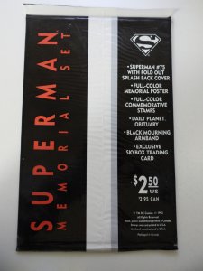Superman #75 Memorial Set in poly sealed bag