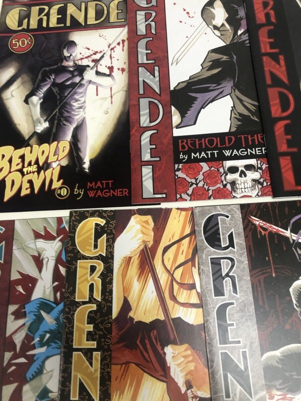 Grendel Behold The Devil (2008) Consequential Set # 0-7 • Matt Wagner • Marshall