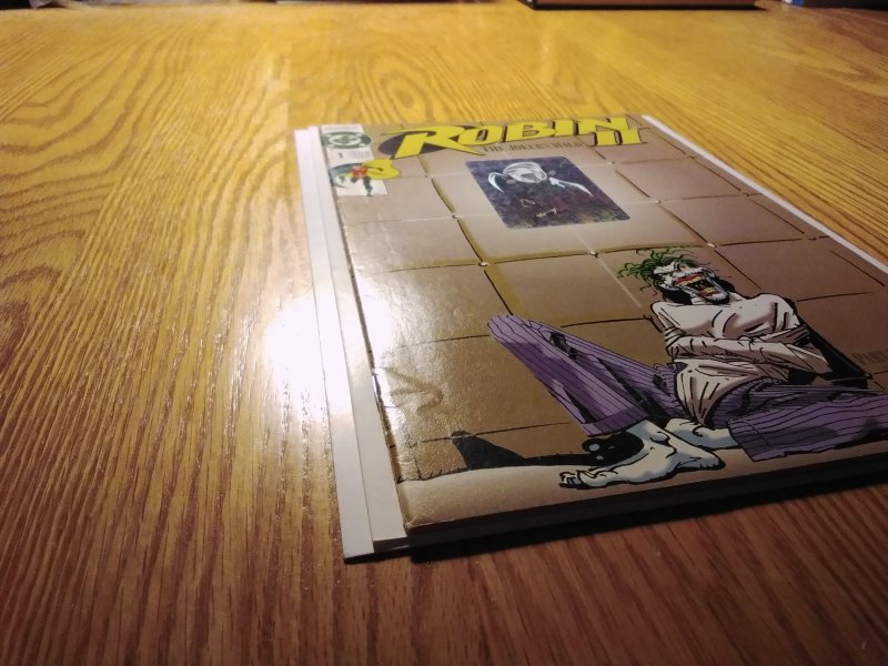 Robin II: The Joker's Wild! #1 Straight Jacket Cover (1991)