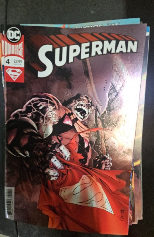Superman #4 (2018) Foil cover