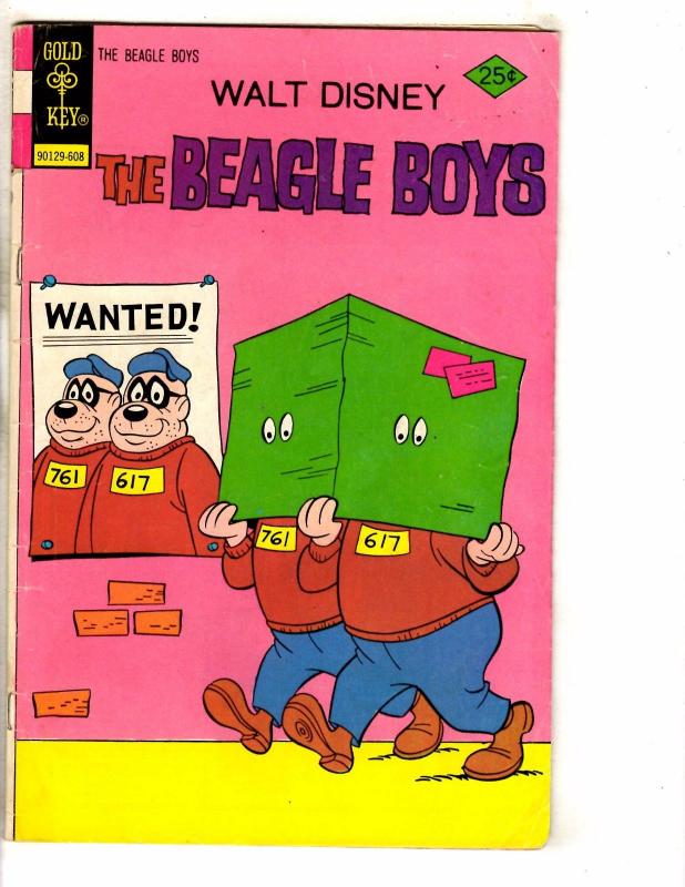 Lot Of 3 Beagle Boys Gold Key Comic Books # 31 30 36 Walt Disney PP3