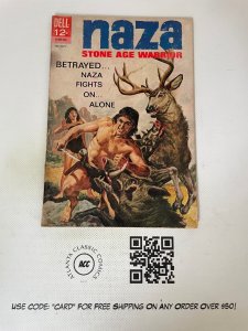 Naza # 3 VG- Dell Silver Age Comic Book Stone Age Warrior 20 J239