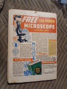 Crime Does Not Pay #47 Golden Age 1946 Pre-code Violence Electric Chair Cover