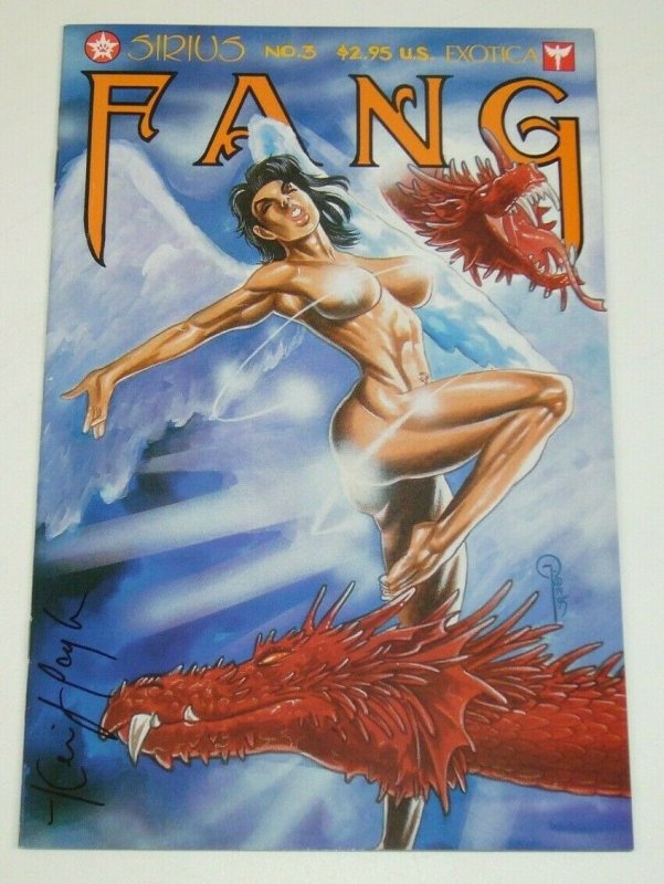 Fang #3 VF/NM; signed by Kevin J Taylor - Sirius - bad girl - vampire comic 