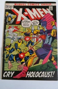 The X-Men #74 (1972) Cry Holocaust new art work and covet