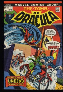 Tomb Of Dracula #11 The Voodoo-Man! Gil Kane Cover! Gene Colan Art!