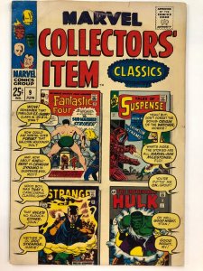 MARVEL COLLECTORS ITEM CLASSICS 9 (June 1967) VG cover gallery says it all