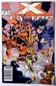 X-Factor #80 (1992) Marvel Comics Newsstand 1st Print Comic Book