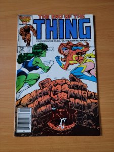 The Thing #36 Newsstand Variant ~ NEAR MINT NM ~ 1986 Marvel Comics