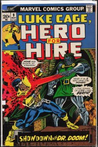 Hero for Hire #9 (1973) Luke Cage