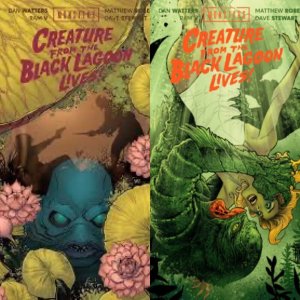 (2024) UNIVERSAL MONSTERS CREATURE FROM THE BLACK LAGOON LIVES #1 + Variant Set