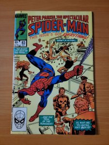 Spectacular Spider-Man #83 Direct Market Edition ~ FINE FN ~ 1983 Marvel