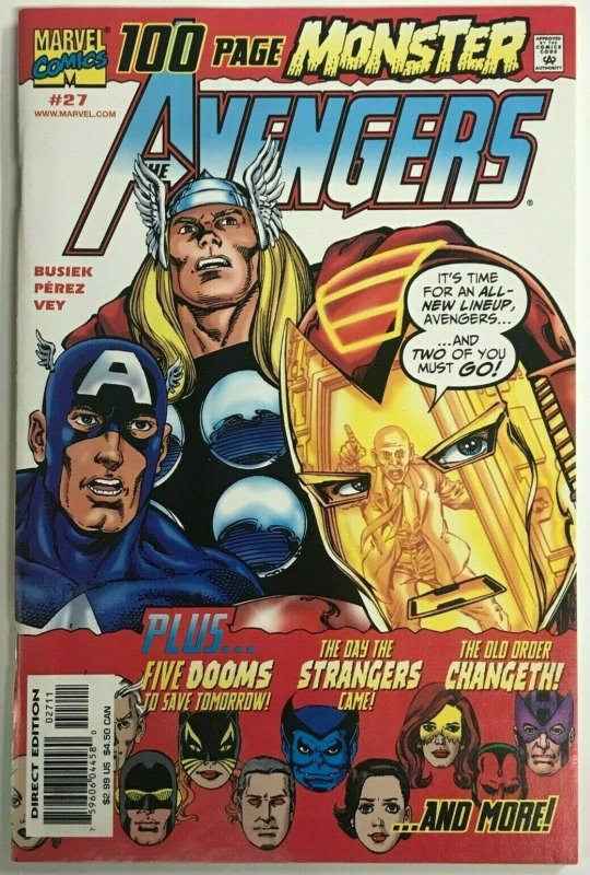 AVENGERS#27 VF/NM 2000 MONSTER SIZE MARVEL COMICS