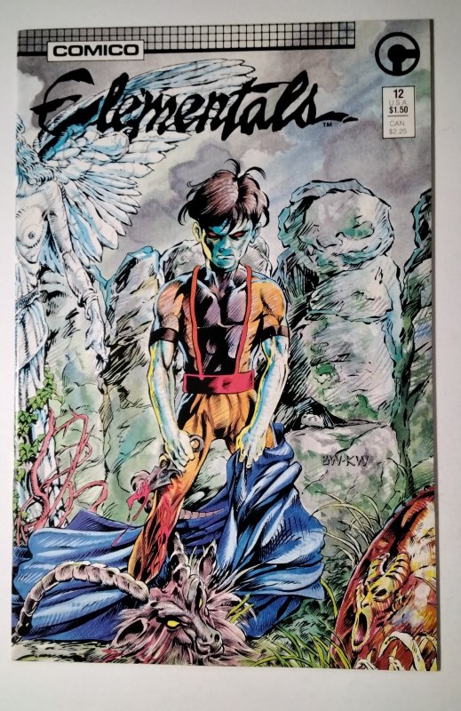 Elementals #12 (1987) Comico Comic Book J756