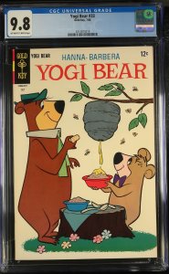 Yogi Bear #33  1968 - Gold Key -CGC 9.8 - Comic Book-4514815019