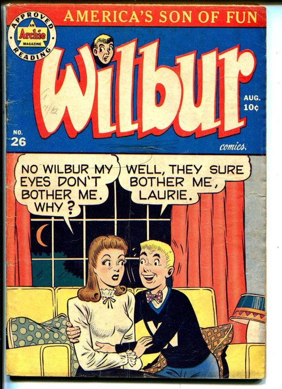 Wilbur #26 1949-Archie-Katy Keene-teen humor-VG