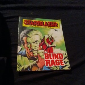 STARBLAZER Space fiction Adventure in Pictures #214 blind rage 1988 wow