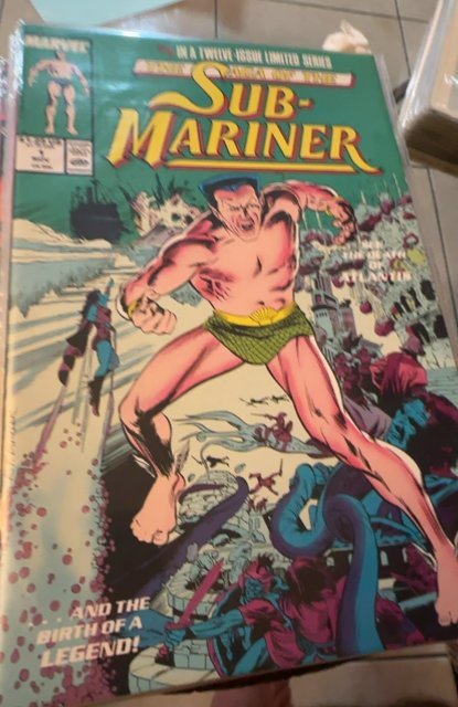 Saga of the Sub-Mariner #1 (1988) Namor the Sub-Mariner 