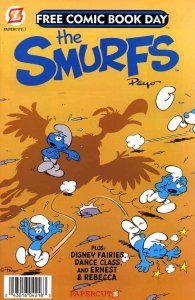 Smurfs and Disney Fairies, The FCBD #2012 VF/NM ; Papercutz | Tinkerbell Flipboo