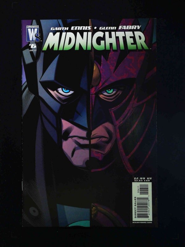 Midnighter #6  Dc/Wildstorm Comics 2007 Nm- 