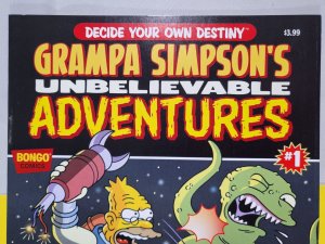 Grampa Simpson's Unbelievable Adventures #1 One Shot 2015 Bongo Comics Low Print