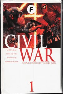 Civil War #1 (2006) Captain America