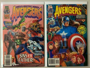 Avengers #401 + #402 last two issues 1st series 8.0 (1996)