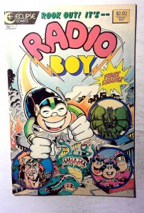 Radio Boy #1 (1987) Eclipse Comics 1st Print Comic Book