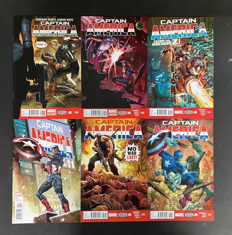 Captain America (2013) #'s 1-25 Complete NM (9.4) Set 1st Sam Wilson as Cap