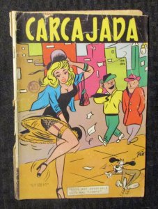 1966 CARCA JADA Digest Magazine #128 GD 2.0 Mexico Spanish Risque Cartoons