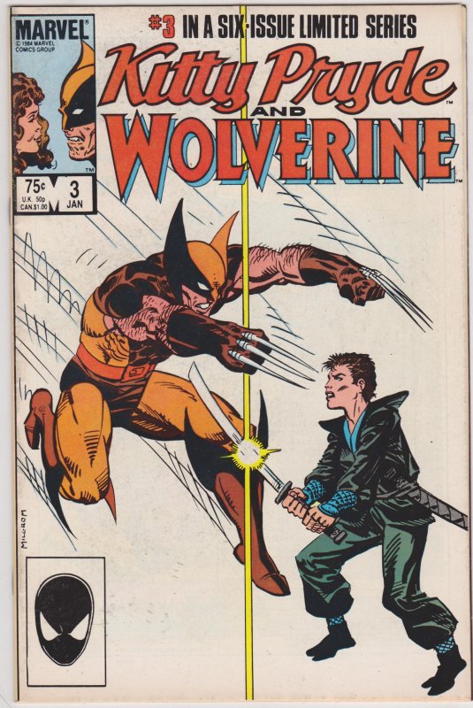 Kitty Pryde and Wolverine #3 (1985)