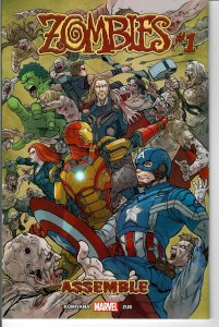 Marvel Comics! Zombies Assemble Issue #1!