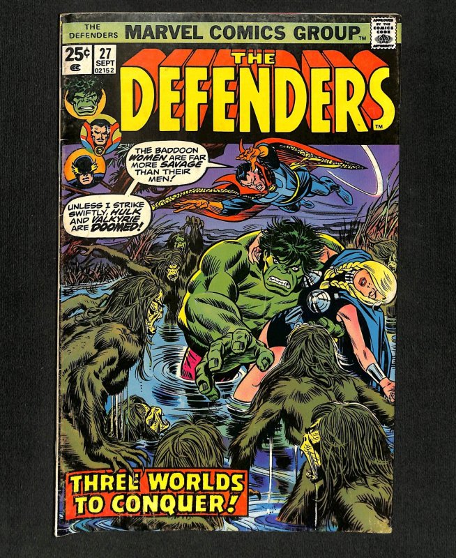 Defenders #27 1st Cameo of Starhawk!