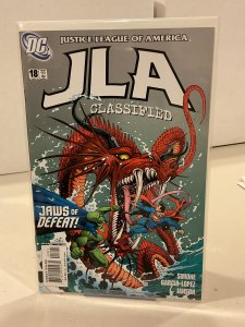 JLA Classified #18  9.0 (our highest grade)  2006  Simone!  Garcia Lopez!