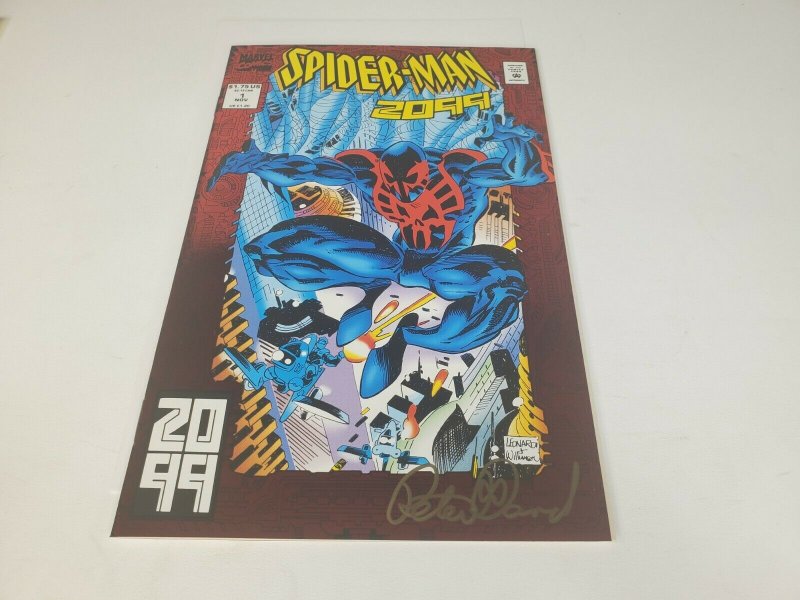Spider Man 2099 #1 Signed by Peter David W/COA  Very RARE