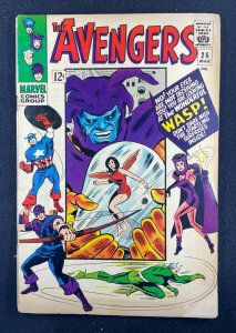 Avengers (1963) #26 VG/FN (5.0) Attuma Wasp Jack Kirby Cover