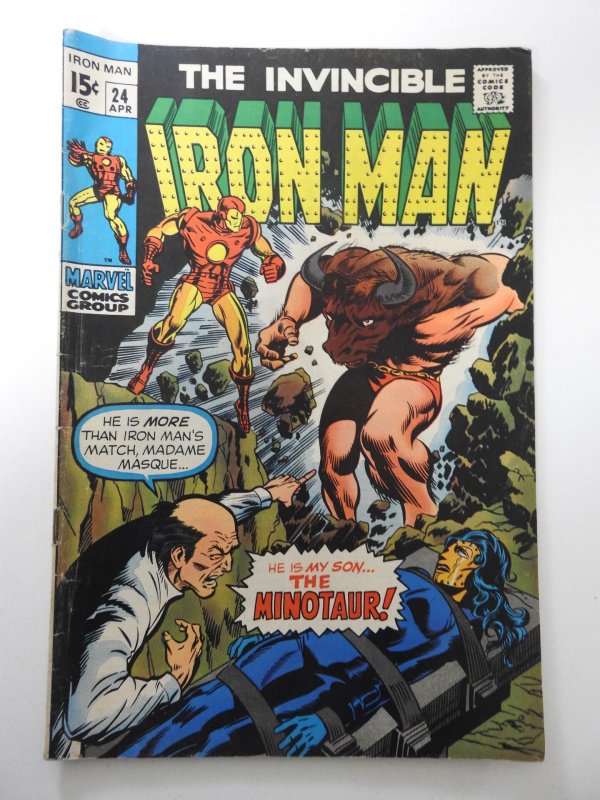 Iron Man #24 (1970) VG+ Condition