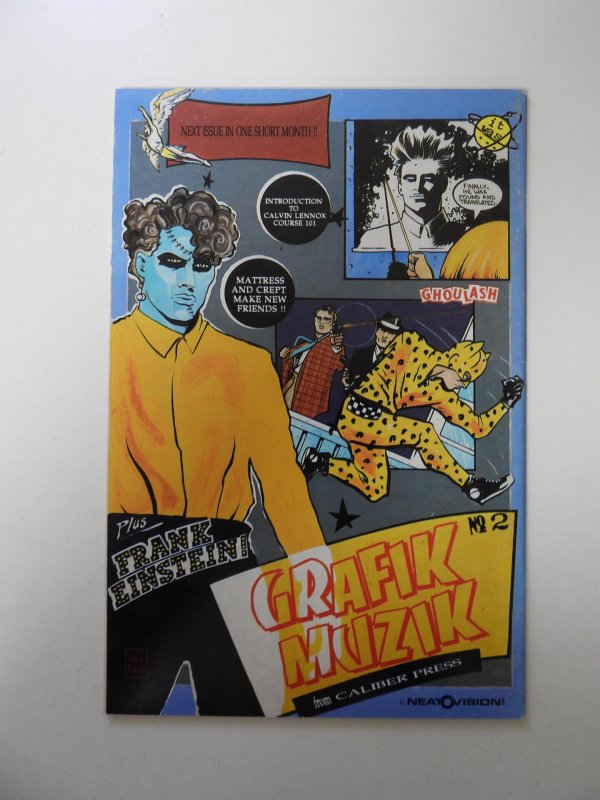 Grafik Muzik #1 (1990) signed by Mike Allred no cert VF- condition