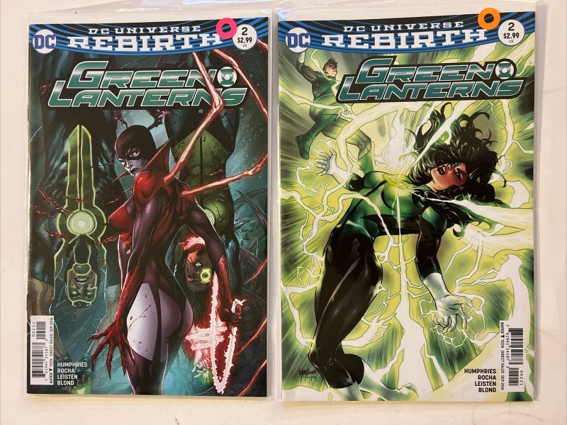 10 DC Universe Rebirth Green Lanterns #2 4-7  + Variants #2 4 5 6 7 (2016)