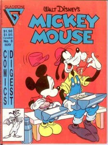 MICKEY MOUSE COMICS DIGEST (1987 GLADSTONE) 3 VF-NM COMICS BOOK