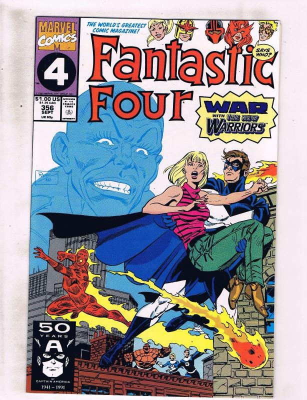 Lot of 8 Fantastic Four Marvel Comic Books #337 347 348 349 350 351 356 358 MS19