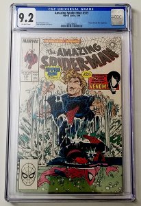 Amazing Spider-Man #315 CGC 9.2 Todd McFarlane 2nd Venom FREE SHIPPING